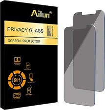Ailun Privacy Screen Protector for Iphone 16E / Iphone 14 / Iphone 13 / Iphone 1