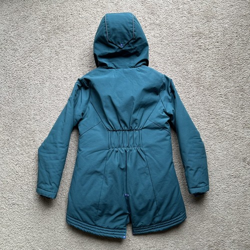 Champion Jacket Girls Large 10-12 Full Zip Softshell Hooded Green - Picture 2 of 11