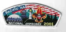 2001 National Jamboree JSP Pacific Harbors Council WHT Border [ELL-455]