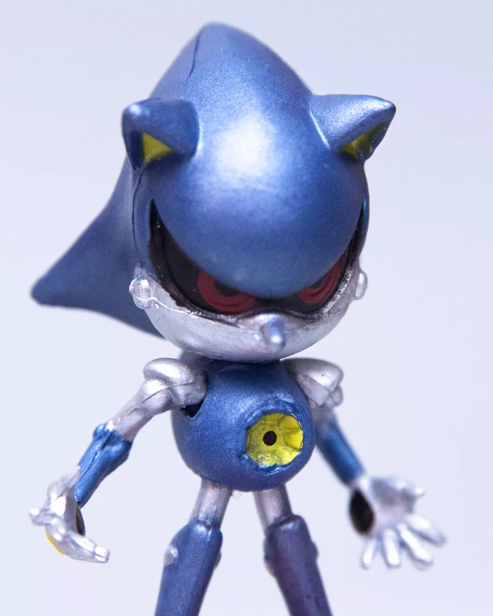 Sonic The Hedgehog 2.5 METAL SONIC PVC Figure, (c) SEGA, Free Shipping !