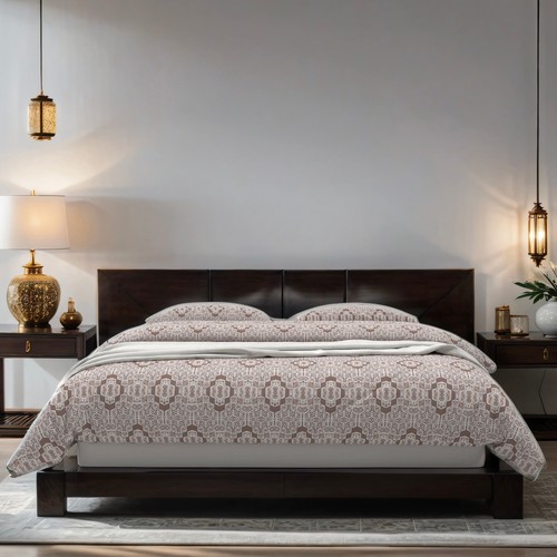 Hansure Checker duvet cover set of 3 - Picture 5 of 7