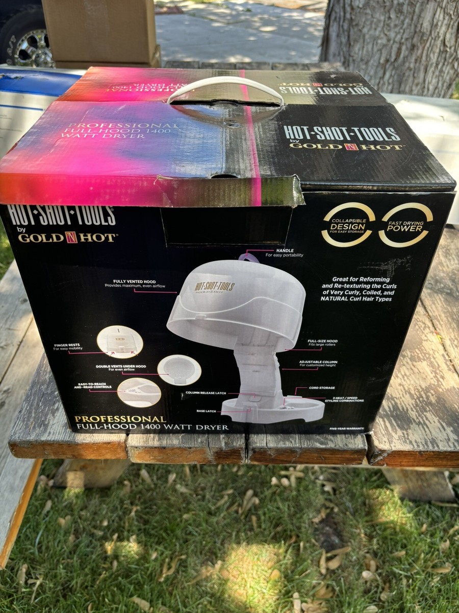 Hot Shot Tools by Gold N Hot Professional Full Hood Hard Hat