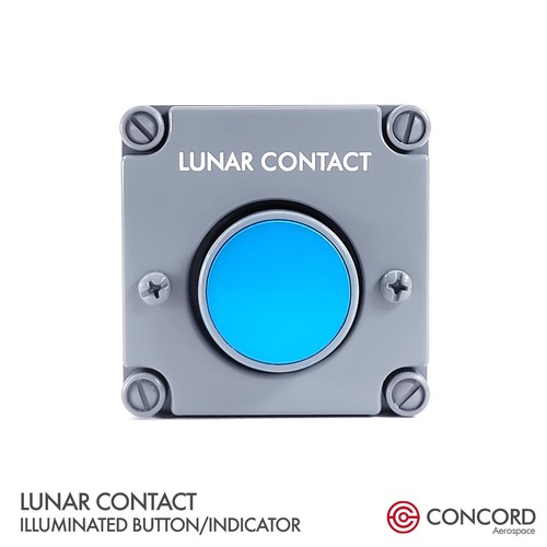 CONCORD AEROSPACE - LUNAR CONTACT INDICATOR PANEL - LUNAR MODULE - Picture 7 of 11