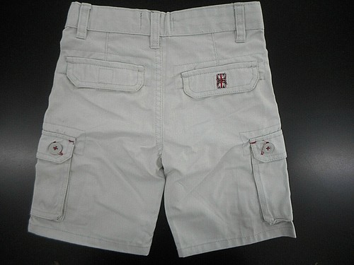 Pantalones cortos de carga ajustables para lavandería inglesa $34 para niños tallas 2T, 4 y 5 - Imagen 9 de 11