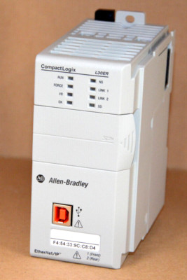 ALLEN BRADLEY 1769-L30ER CompactLogix 1MB ENet Controller SER: A