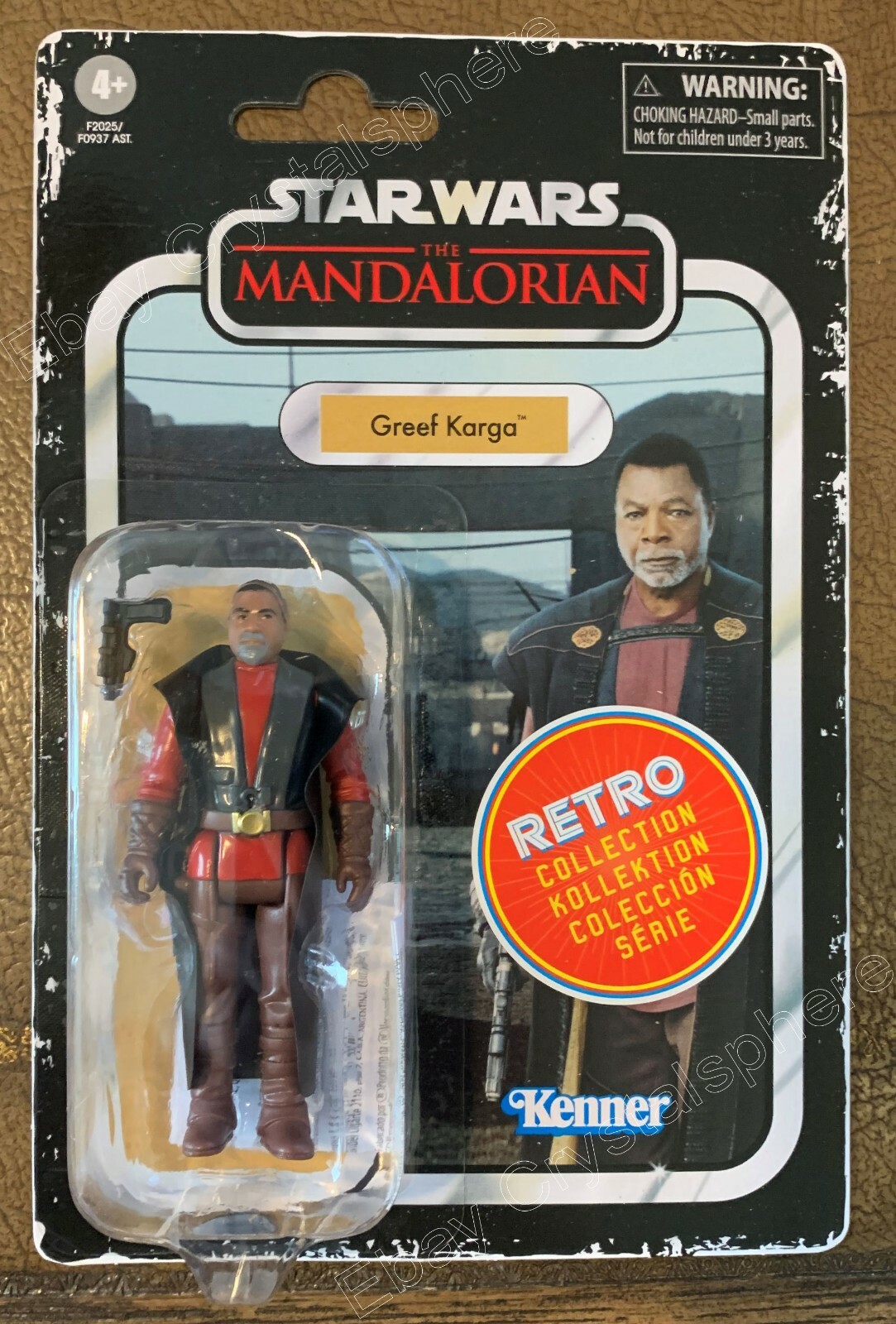 Star Wars Mandalorian Greef Karga Retro Collection 3.75" Action Figure In Stock