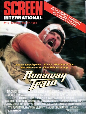 SCREEN INTERNATIONAL : CANNES EDITION; No 10, May 17 1986, RUNAWAY TRAIN