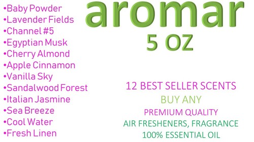Aromar Aromatic Essential Oil Burning, Diffuser 4 oz (118 ml) LAVENDER FIELDS - Picture 2 of 3