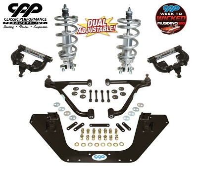 61-65 FORD FALCON MINI SUBFRAME KIT TUBULAR VIKING COIL OVER SUSPENSION 350LB