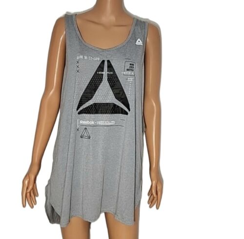 Reebok Top Size 2X Women's Plus Size Racer Back Tank Top Elite Limitless Fitness