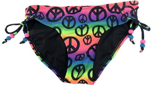 2pc Justice Reversible Bikini Swimsuit Bathing Suit Size 14 NWT - Picture 5 of 7