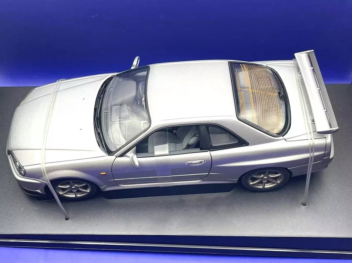RARE* Autoart 1/18 NISSAN SKYLINE GT-R R34 V SPEC II JDM RARE* Autoart 1/18 NISSAN SKYLINE GT-R R34 V SPEC II JDM