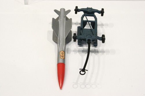 Corgi TOYS 350, Thunderbird Guided Missile y Trolley, muy bueno, sin embalaje original - Imagen 5 de 8