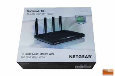 NEW NETGEAR AC5300 Nighthawk X8 Tri-Band Smart WiFi Router (R8500