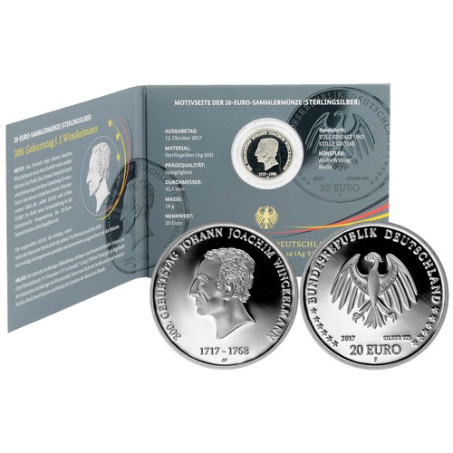 20 Euro Monete Commemorative Germania Argento PP A Scelta Piastra Lucida - Bild 42 von 47