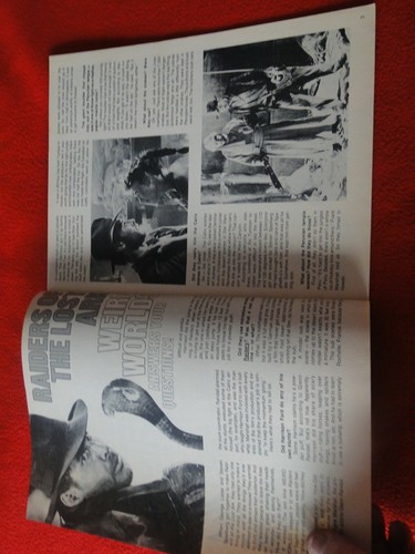 Vintage Science Fiction Fantasy Magazine Weird Worlds 1981 Raiders Lost Ark 34 - Picture 4 of 10