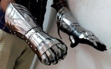Medieval Gauntlet Armor Pair Gloves Larp SCA Gloves Viking Knig gift item