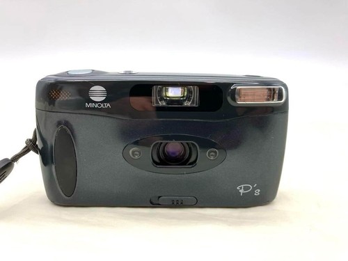 Fotocamera compatta pellicola 35mm MINOLTA P’s punta e scatta testata funzionante dal Giappone - Foto 8 di 12