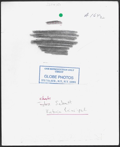 Victoria Principal 1970s Original Stamped Candid Press Photo - Imagen 2 de 2