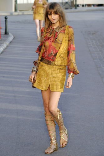 CHANEL Cruise 2011 11C Fantasy Multicolor Tweed Skirt, 38 (FR) - Picture 22 of 22