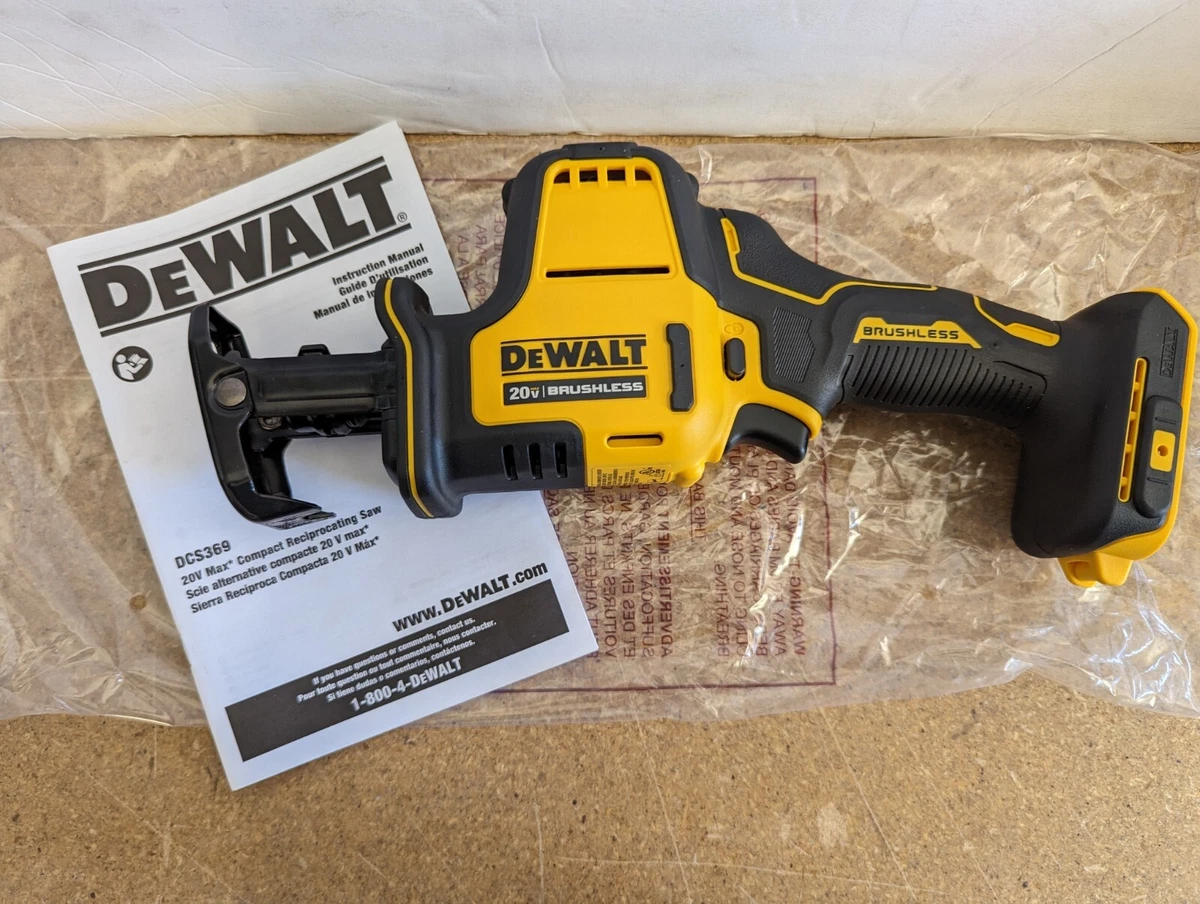 Dewalt 20v 2025 atomic reciprocating saw