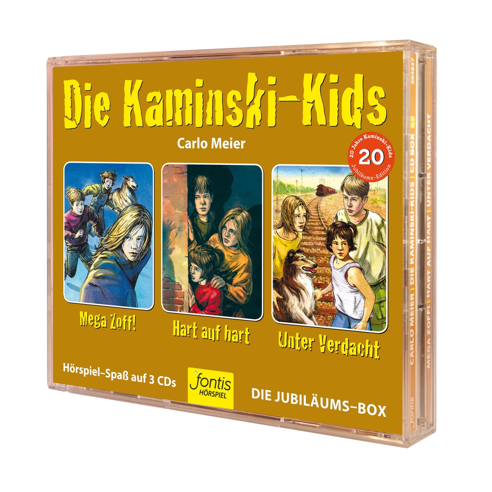 Thumbnail - Die Kaminski-kids: Die Jubiläums-hörspiel-box | Carlo Meier | Audio-cd