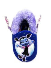 Disney Vampirina Girls Slippers House Shoes Size 5/6 Purple Pink NEW