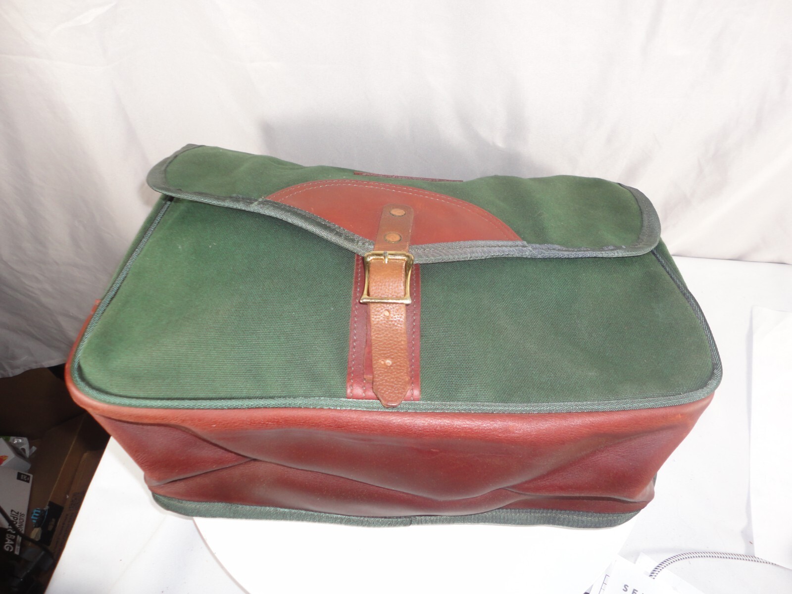 Olympic Wall  Systems Battenkill Green Canvas Lea… - image 7