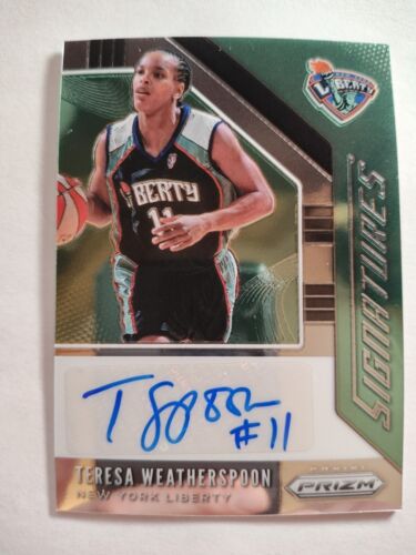 2020 Prizm WNBA Teresa Weatherspoon Signature Auto "A"