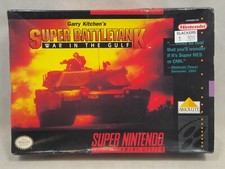 Super Battletank War in the Gulf Super Nintendo SNES Authentic BOX ONLY