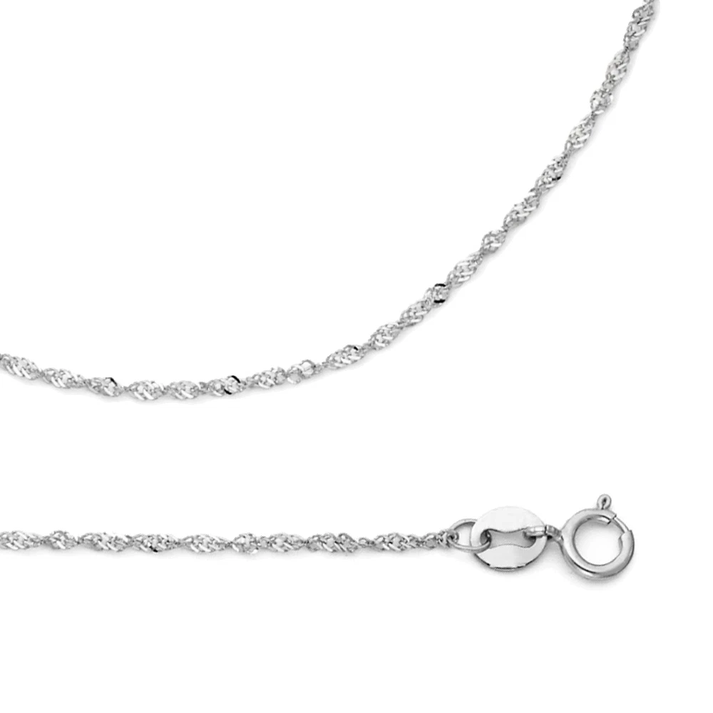 Thin 14k gold store necklace chain