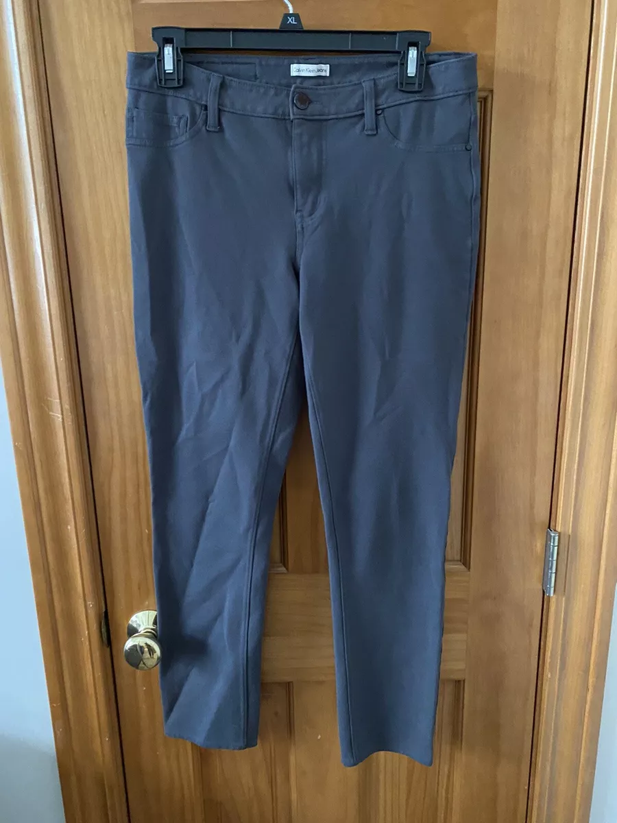 Calvin Klein | Pants & Jumpsuits | Calvin Klein Jeans Dark Olive Leggings  With Pockets | Poshmark