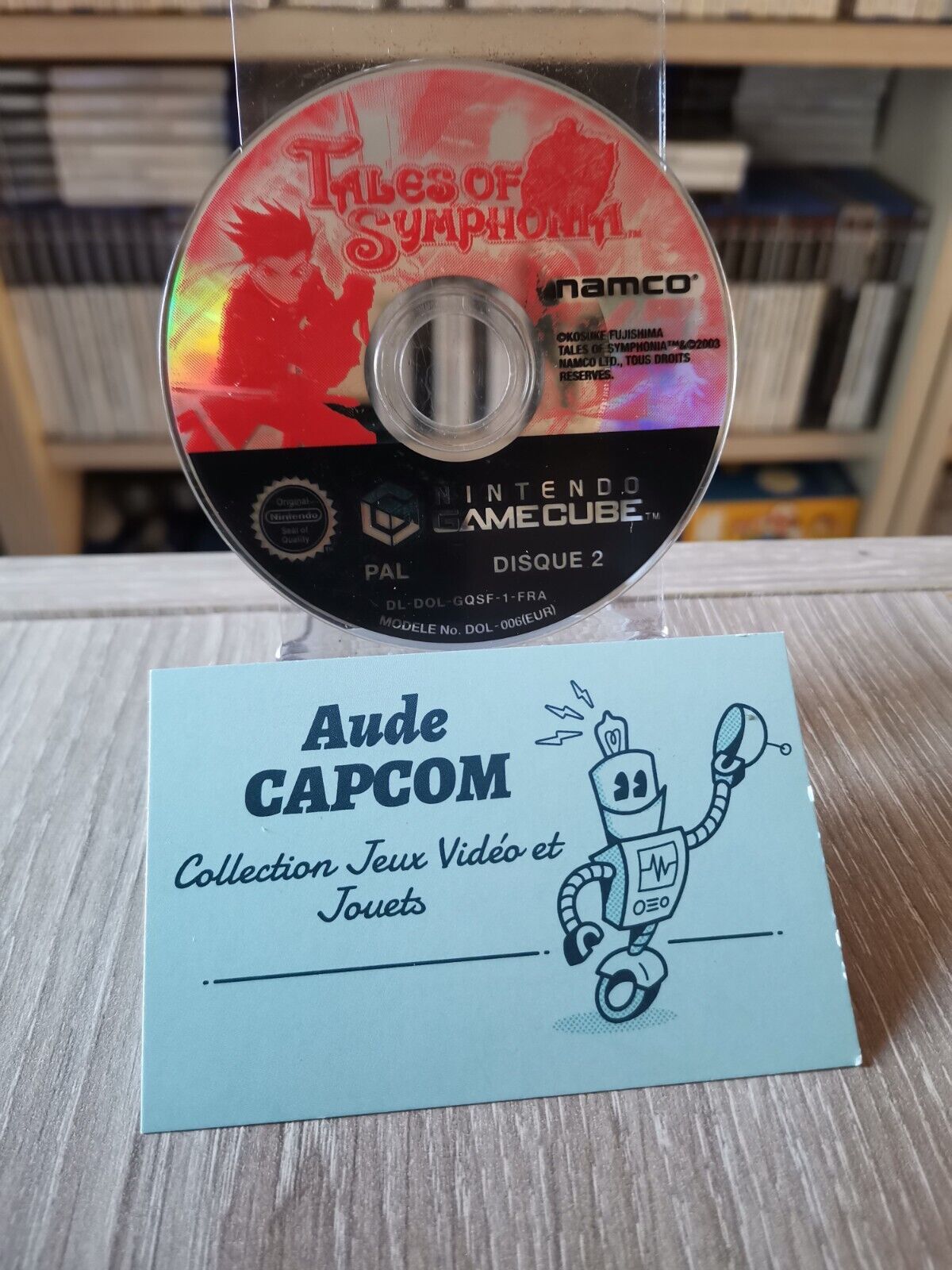 Nintendo Game Cube [CD N°2] officiel jeu TALES OF Symphonia FR PAL