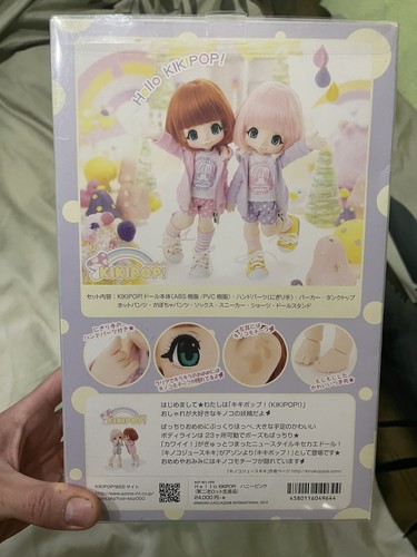 Azone International Miel Rosa Hello Kikipop! Moda Muñeca Figura Japón F/S Nuevo - Imagen 3 de 3