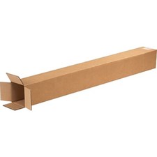 50 - 5 x 5 x 36 Corrugated Shipping Boxes Storage Cartons Moving Packing Box