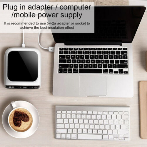 Elektro Kaffeewärmer Tassenwärmer Teewärmer USB Untersetzer Heizung Heizmatte - Bild 4 von 12