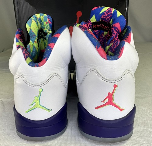 Nike Air Jordan 5 Retro Alternate Bel-Air Men's Size 7.5 2020 DB3335-100 Used - Picture 8 of 18
