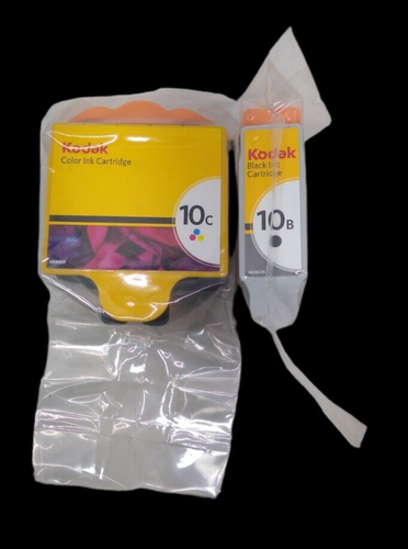 Genuine Kodak 10C & 10B Ink Combo Pack Ink Cartridge 1 Black 1 Color - Picture 4 of 4