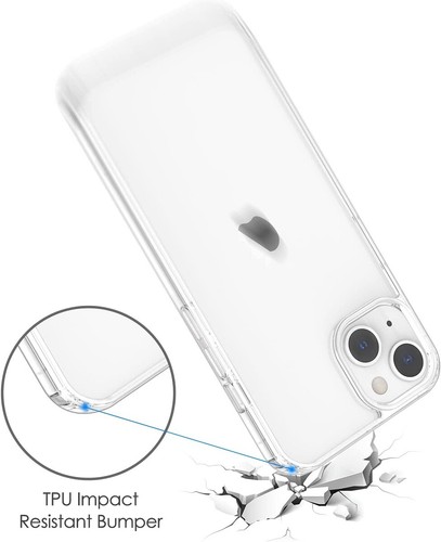 For Motorola Moto G Power 2022 Crystal Clear Back TPU  Hybrid Hard Case Cover - Bild 8 von 25