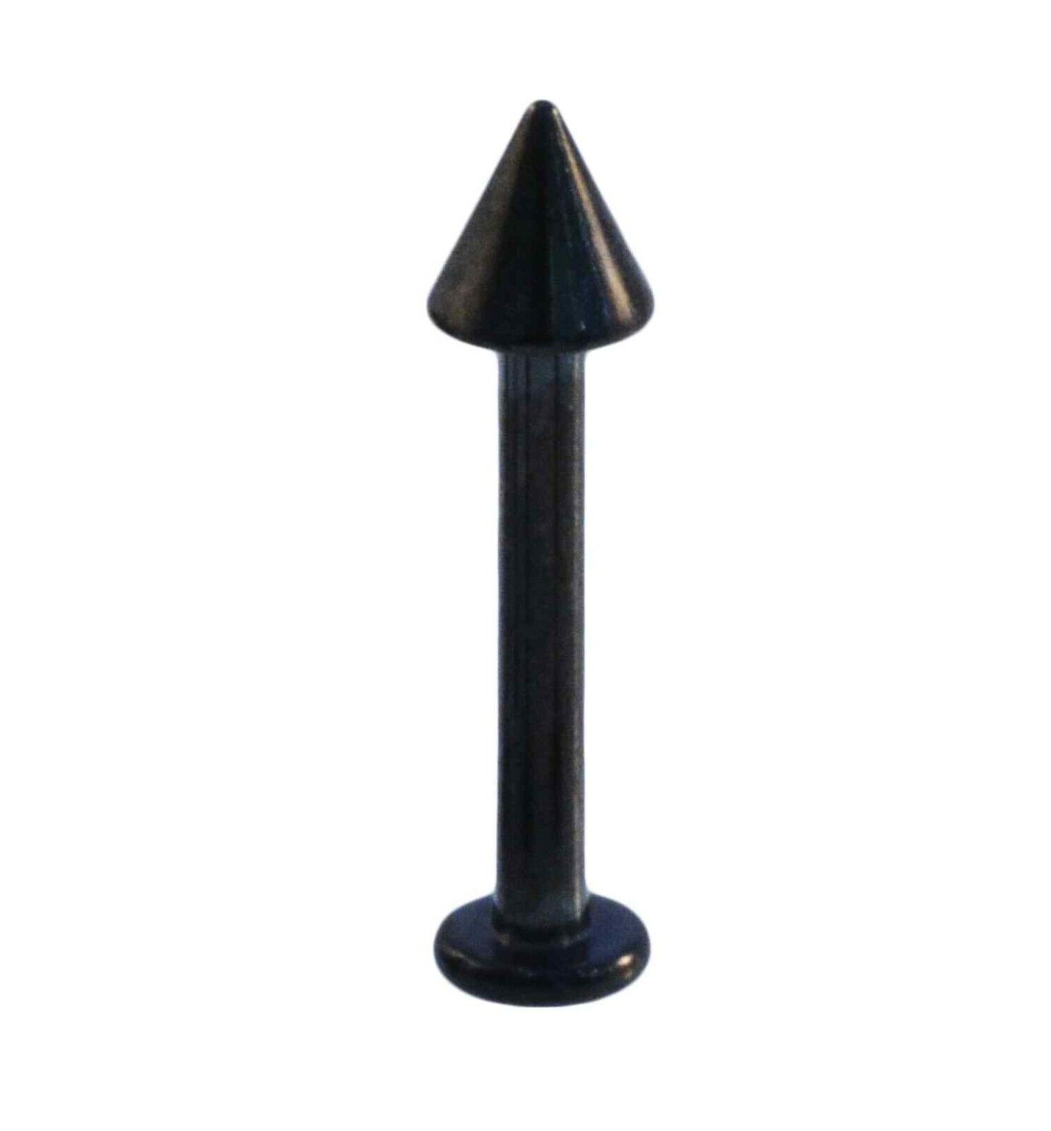Labret Bar Lip Piercing Stud Monroe Tragus Helix Cheek Stainless Steel Ball Cone - Picture 14 of 31