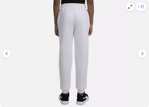 PUMA Girls Youth Jogger Pants Logo (WHITE, LARGE-14/16) NWT - Picture 3 of 4