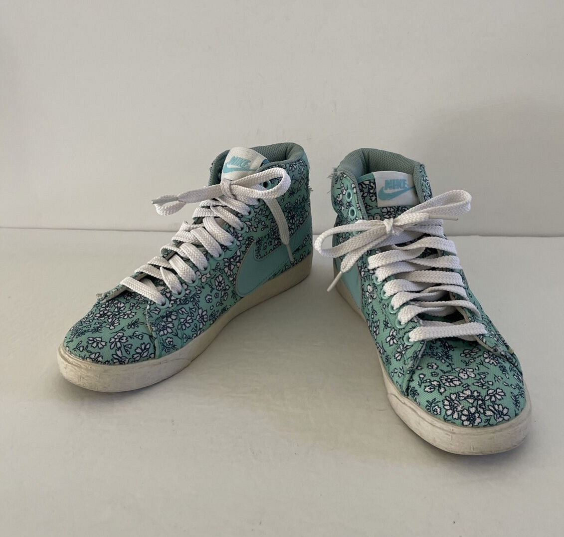 patterned nike blazers