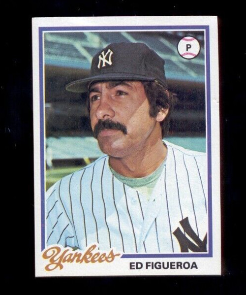 1978 Topps Zest Soap ED FIGUEROA Spanish New York Yankees Card