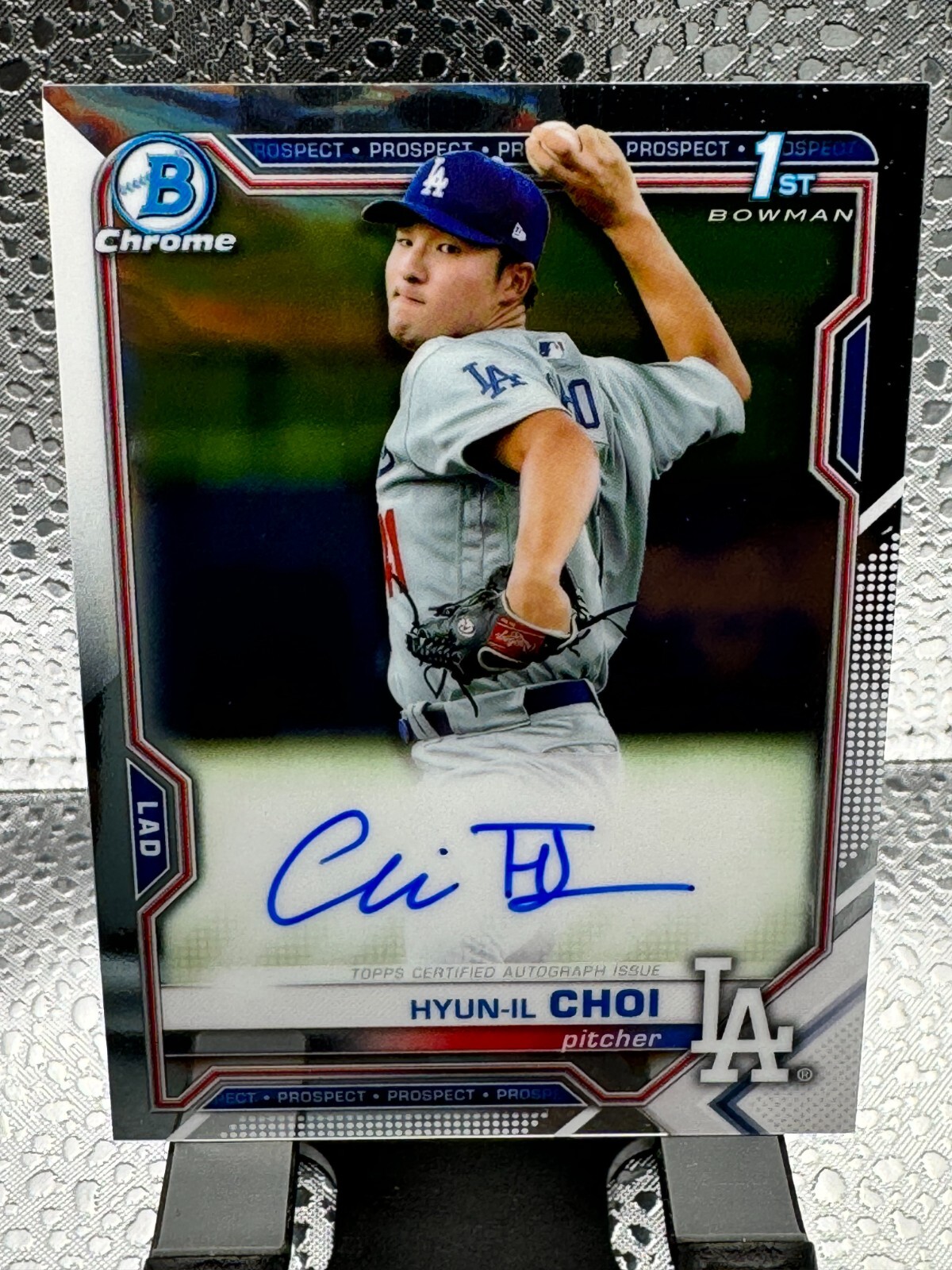 2021 Bowman Chrome Hyun-Il Choi 1st Bowman Auto
