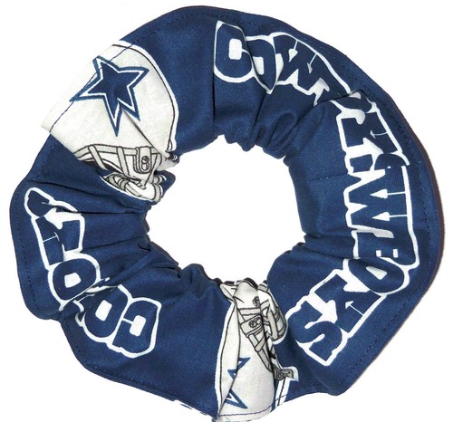 NFL Football Team Fabric Hair Scrunchie or 2 Mini Scrunchies Pick Your Team - Picture 22 of 155
