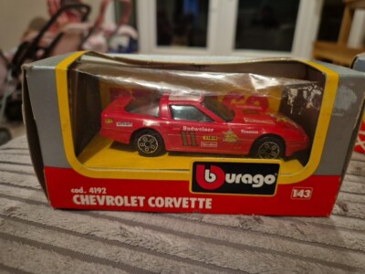 Burago 4192 Chevrolet Corvette Budweiser - originalverpackt Maßstab 1:43
