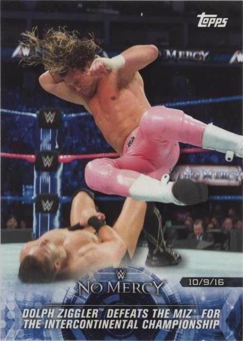 2018 Topps WWE Road to Wrestlemania - Dolph Ziggler The Miz #57 - 1 of 1