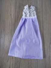 Mode Fashion Zubehör für Barbie o. ä. Puppe Lingerie Nachthemd flieder (17629)