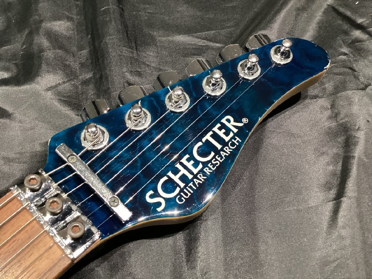 SCHECTER　SD-2 24 BW GRN/M USED SCHECTER SD-2-24-BW/IS/4SW (See-thru Red) Electric
