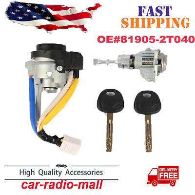NEW SWITCH W/2KEY FOR 2011-2015 OPTIMA IGNITION & DOOR LOCK CYLINDER